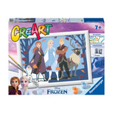 Pintura por números Frozen: Os Melhores Amigos – Ravensburger