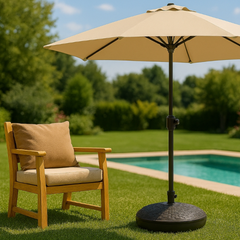Base Guarda-Sol IPAE-PROGARDEN (20L - Rattan)