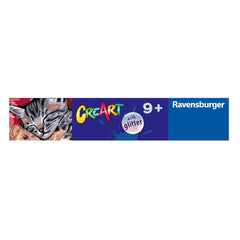 Pintura por números Gatinho e o seu Ursinho de Peluche – Ravensburger