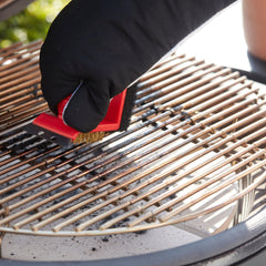 Escova 3 em 1 Vermelha para Barbecue – BARBECOOK