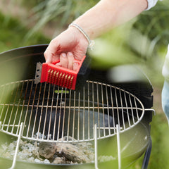 Escova 3 em 1 Vermelha para Barbecue – BARBECOOK