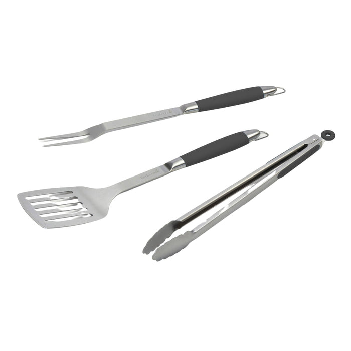 Conjunto de acessórios para Barbecue em aço inoxidável pimenta - BARBECOOK
