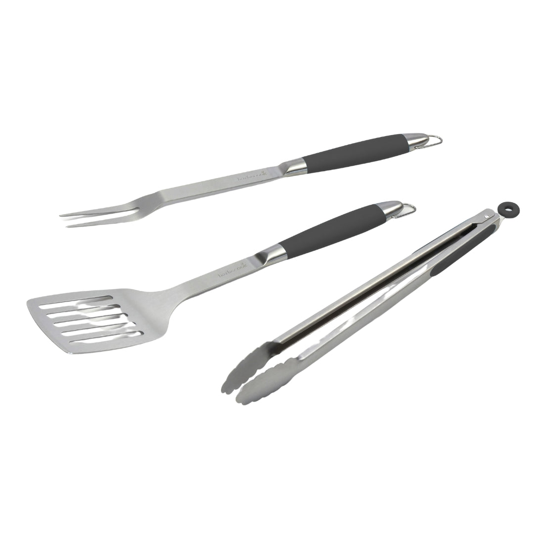 Conjunto de acessórios para Barbecue em aço inoxidável pimenta (43cm) - BARBECOOK