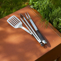Conjunto de acessórios para Barbecue em aço inoxidável pimenta (43cm) - BARBECOOK