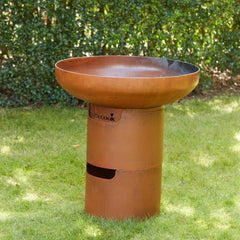 Base Jack 60/75 em Aço Corten – BARBECOOK
