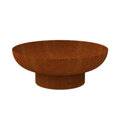 Lareira Jack 75 em Aço Corten Enferrujado – BARBECOOK